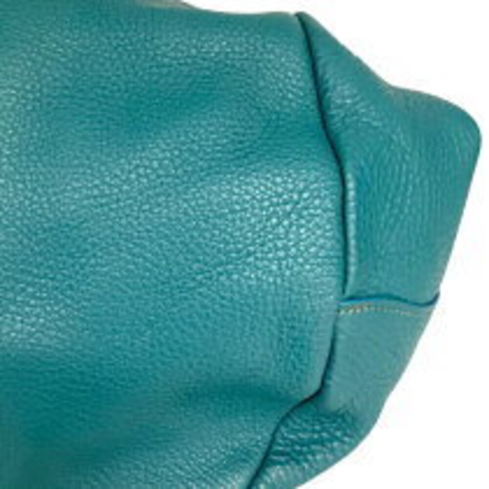 Prada Vitello Dino Semi Shoulder Bag Green Leather - Picture 8 of 10